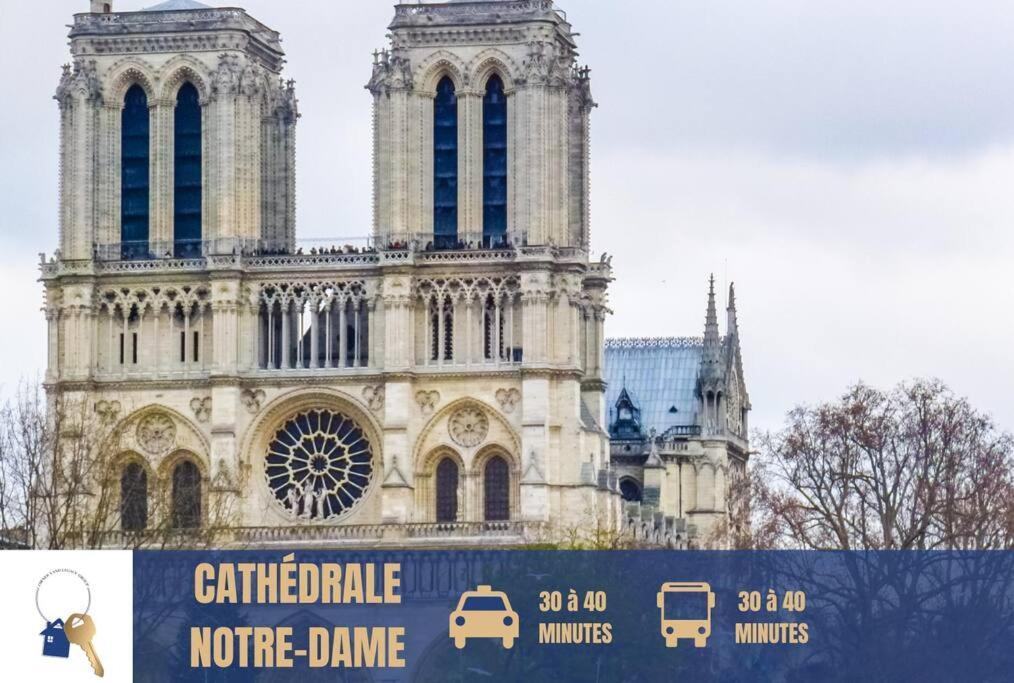 圣莫里斯9 Min From Chateau De Vincennes - Paris & Disney公寓 外观 照片